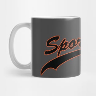 Sportsball! (Black & Orange) Mug